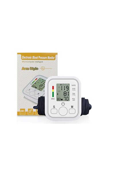 OEM Tensiometru de braț cu afișaj LCD, măsurare automată și detectare a pulsu...
