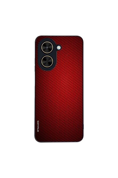 Sonique Θήκη Carbon Series για Xiaomi Poco C71 4G Κόκκινο
