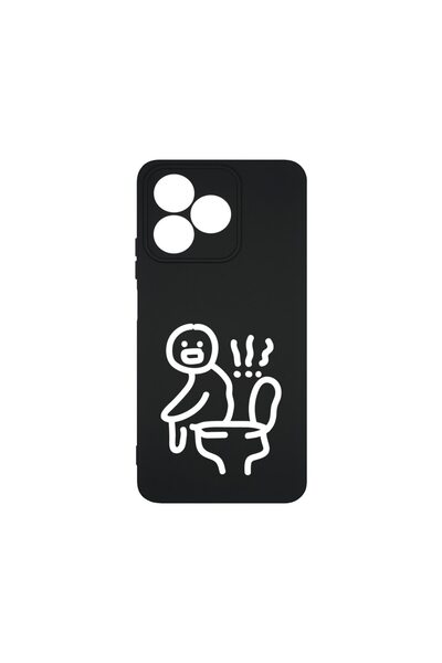 bestcase ¬Æ Husa Premium Silicon, Compatibila Cu Xiaomi Redmi 13, Pooping, SL...