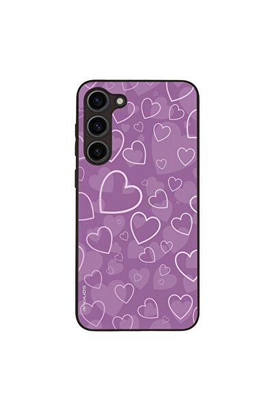 Sonique Θήκη Heart Series για Samsung Galaxy S23 Plus Βιολετί