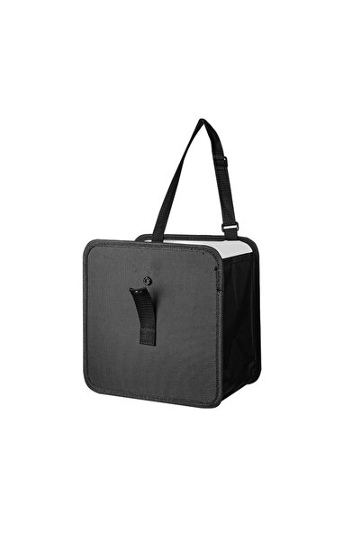 Choice black Car trash can folding portable multifunctional seat back hanging...