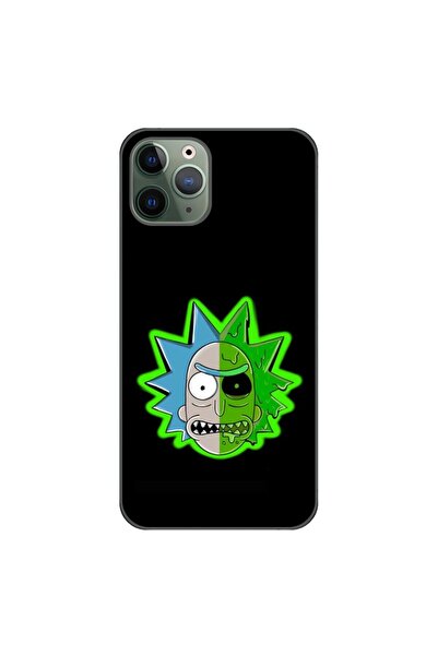 OEM Husa compatibila cu Apple iPhone 11 Pro Max Silicon Gel Tpu Model Rick An...
