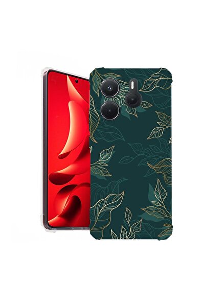 bestcase Θήκη για Xiaomi Redmi Note 14 5G, Αντικραδασμική 1.5MM, Πράσινα Φτερ...