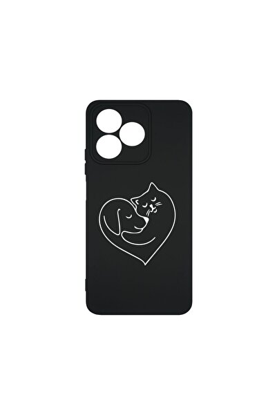bestcase ¬Æ Husa Premium Silicon, Compatibila Cu Xiaomi Redmi 13, Dog And Cat...