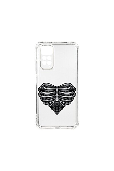bestcase Противоударен калъф 1.5ММ, съвместим с Xiaomi Redmi Note 11 4G, Скел...