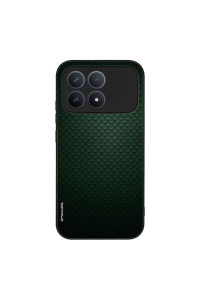 Sonique Θήκη Carbon Series για Xiaomi Poco F8 Pro 5G Πράσινο