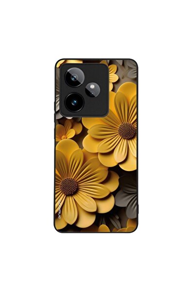 Sonique Θήκη 3D Flower Series για Realme GT 7 5G / Realme GT 7T 5G Κίτρινο