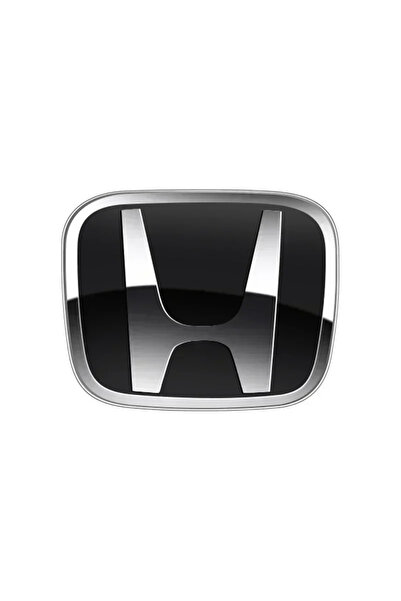 Choice31 49mmX40mm Black Silver 1pcs ABS Car Logo Front Grille Rear Trunk Ste...