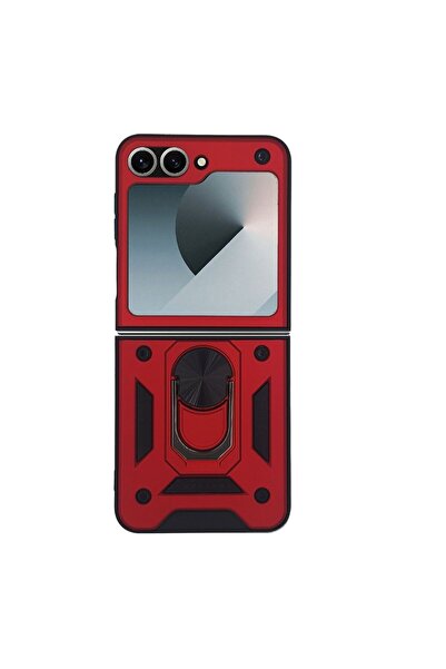 Sonique Θήκη Ring Armor CamPro για Samsung (Large Hole) Galaxy Z Flip 6 / Gal...