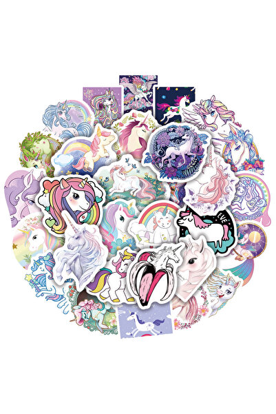 Choice 50pcs 50Pcs Cute Unicorn Cartoon Animals Graffiti Stickers DIY Phone G...