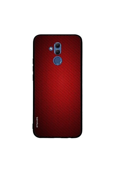 Sonique Θήκη Carbon Series για Huawei Mate 20 Lite Κόκκινο