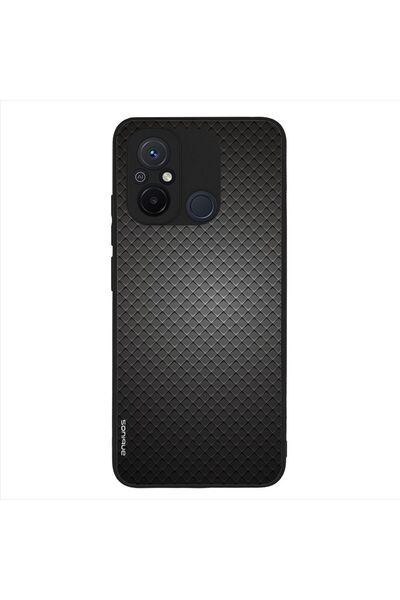 Sonique Θήκη Carbon Series για Xiaomi Redmi 12C Γκρι