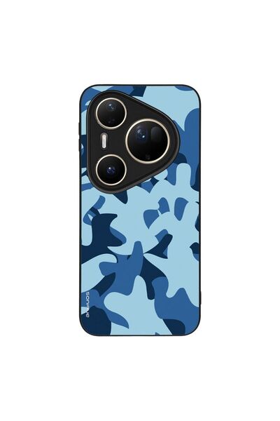 Sonique Θήκη Camouflage Army Series για Huawei Pura 80 Ultra Μπλε
