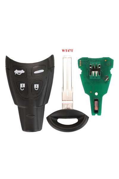 Choice WT47T 434Mhz jingyuqin 434Mhz ID46 4 Buttons Car Key Fob For SAAB 93 9...
