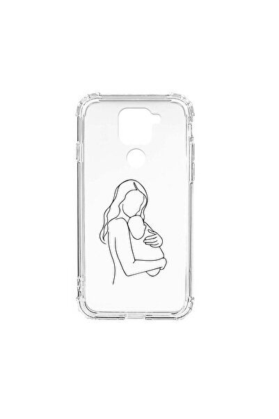 bestcase Антишоков силиконов калъф, съвместим с Xiaomi Redmi Note 9 4G, Майчи...