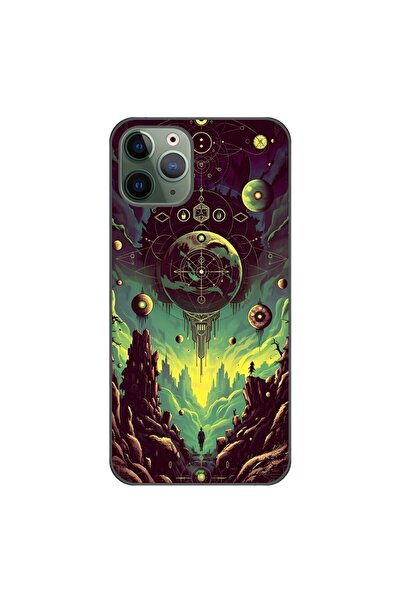 OEM Husa compatibila cu Apple iPhone 11 Pro Max Silicon Gel Tpu Model Mystica...