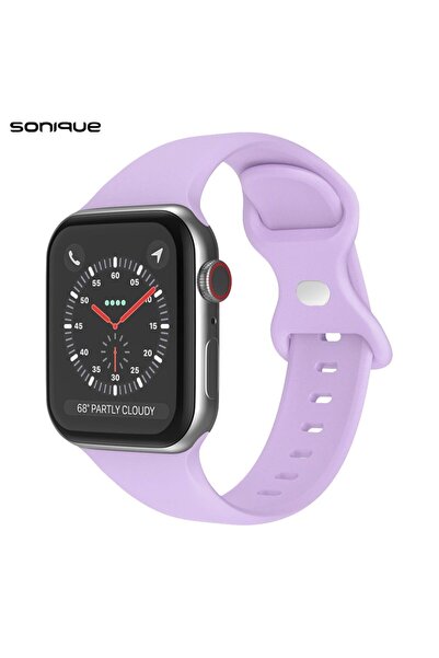 Sonique Λουράκι Σιλικόνης Butterfly Band για Apple Watch (38/40/41MM) Βιολετί