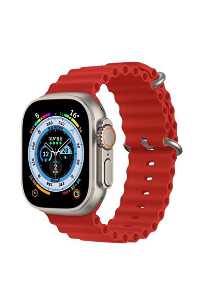 Sonique Λουράκι Σιλικόνης Ocean Band για Apple Watch (38/40/41MM) Κόκκινο