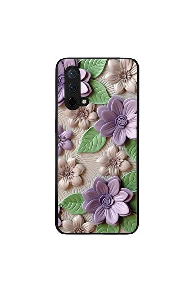 Sonique Θήκη 3D Flower Series για OnePlus Nord CE 5G Βιολετί
