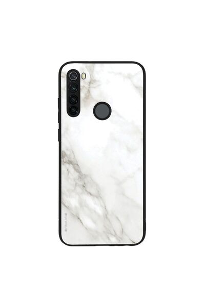 Sonique Θήκη Marble Series για Xiaomi Redmi Note 8T Λευκό