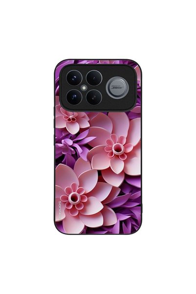 Sonique Θήκη 3D Flower Series για Xiaomi Poco F8 Ultra 5G Ροζ
