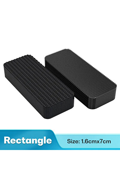 Choice11 10pairs 20PCS Rectangle-16x70 Double Sided Carpet Fixing Stickers Hi...