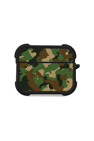 Sonique Θήκη Σιλικόνης Camouflage Army Series για AirPods Pro / Pro 2 Πράσινο