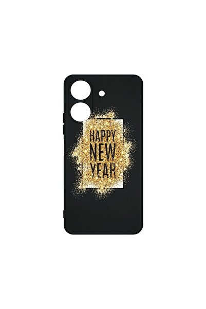 bestcase Λεπτή Θήκη Σιλικόνης 0.8MM, Συμβατή με Xiaomi Redmi 13C, Καλή Χρονιά...