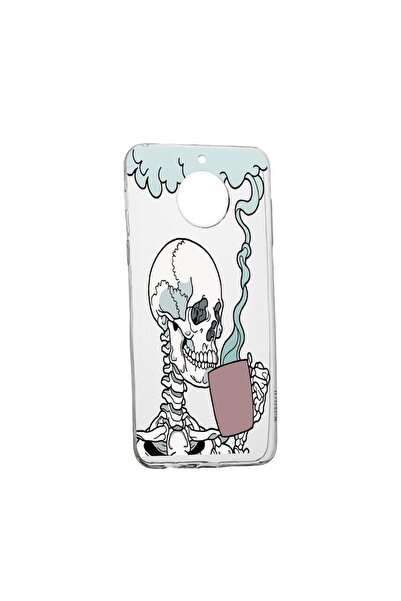 bestcase Husa Silicon Thinking Skull, Compatibila cu Xiaomi Redmi Note 9 Pro ...