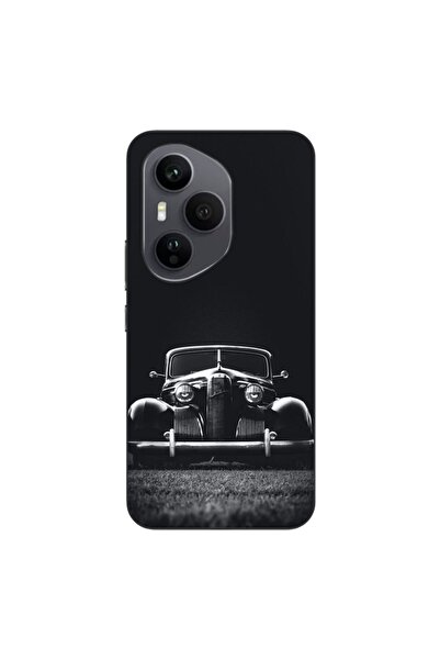 OEM Калъф, съвместим с Honor 400 Pro, силиконов гел TPU, модел  "Стар автомоб...