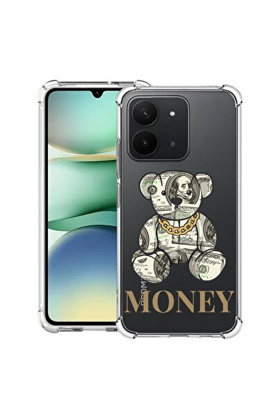 bestcase Husă pentru Xiaomi Redmi 15C 4G (171 MM) cu design Ursuleț și Bani, ...