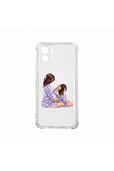 bestcase Противоударен калъф, съвместим с Xiaomi Redmi A1, Принцеси Момиче Ма...