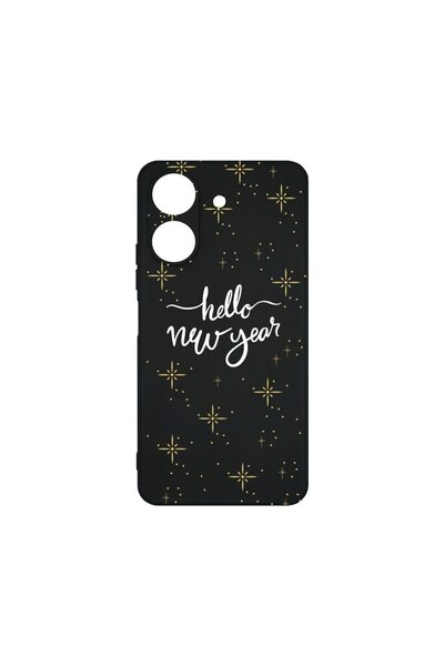 bestcase Λεπτή Θήκη Σιλικόνης 0.8MM, Συμβατή με Xiaomi Redmi 13C, Χρόνια Πολλ...