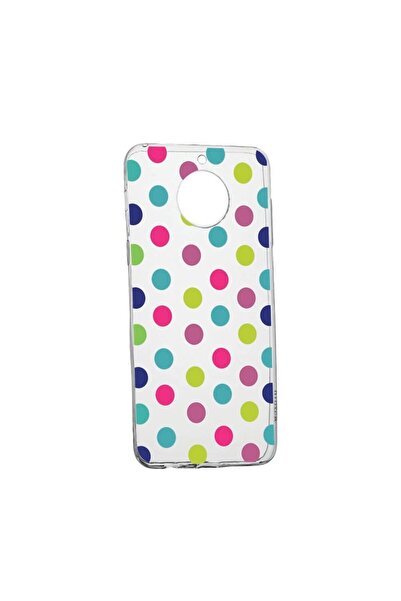 bestcase Husa Silicon Compatibila cu Xiaomi Redmi Note 9 Pro 5G, Dots Color, ...