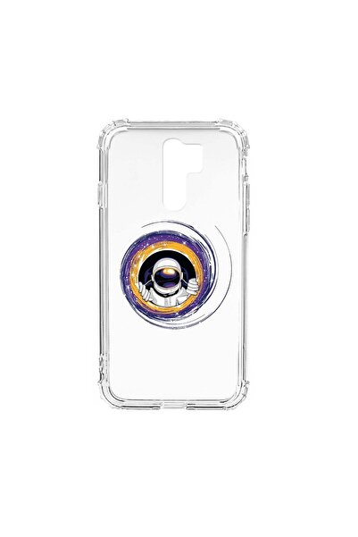 bestcase Husa Anti Shock Silicon Compatibila cu Xiaomi Redmi 9, Astronaut, Mi...