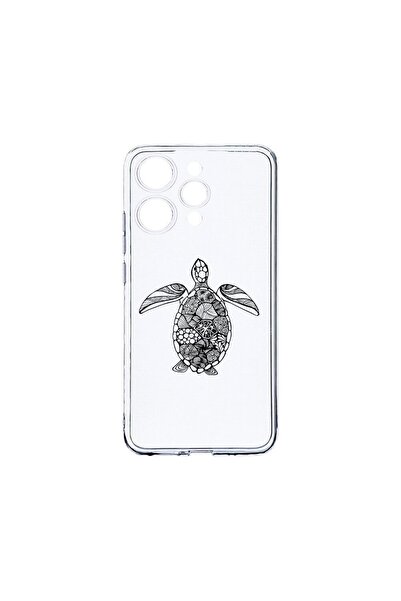 bestcase Прозрачен силиконов калъф 2ММ, съвместим с Xiaomi Redmi 12 4G, Торти...