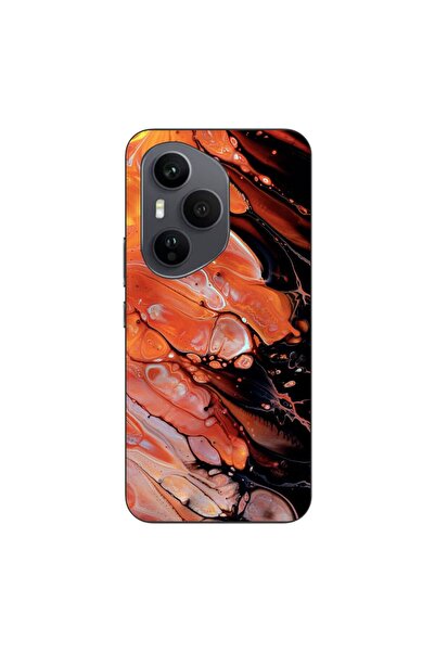 OEM Husa compatibila cu Honor 400 Pro Silicon Gel Tpu Model Abstract Lava Flow