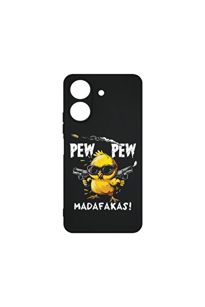 bestcase Θήκη Σιλικόνης Λεπτή για Xiaomi Redmi 13C 4G, Pew Pew, 1736184 B 1880
