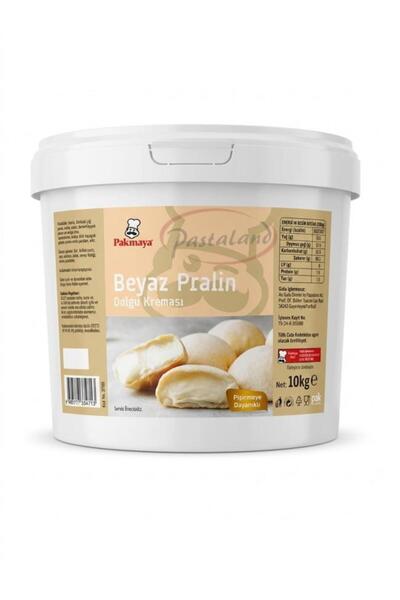 Pakmaya BEYAZ PRALİN DOLGU KREMASI – 10 KG