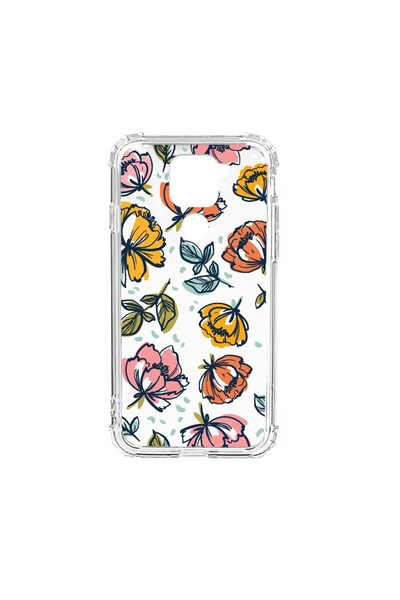 bestcase Husa Anti Shock Silicon Compatibila cu Xiaomi Redmi Note 9 4G, Flowe...