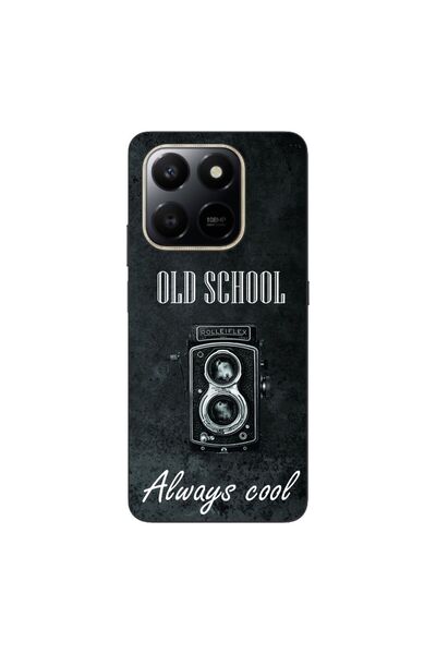 OEM Husa compatibila cu Honor X7d Silicon Gel Tpu Model Retro Camera