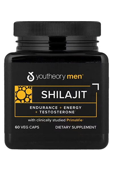 Youtheory Men’s Shilajit - Shilajit Capsules with PrimaVie Extract - Supports...
