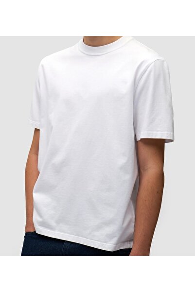 ARDSU Men's White T-Shirt, Made from 100% Premium Heavy Cotton