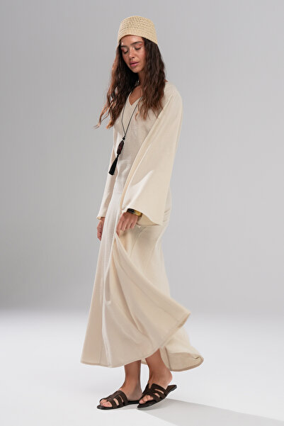 tugfashion Dessert Sun Elbise Bej