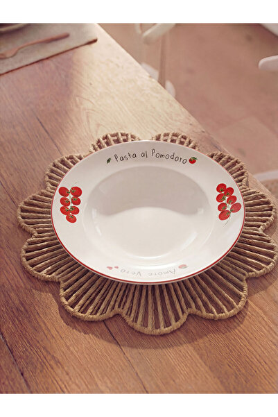 LC Waikiki I Printed Ceramic Pasta Plate from Freezen Store