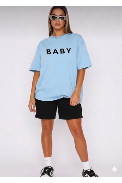 FAEL LİFE Unisex Wide-Let T-Shirt and Shorts Baby Printed Set