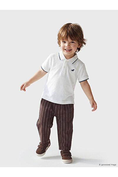 LC Waikiki Nevavm Farkıyla Baby Boy Cotton Trousers