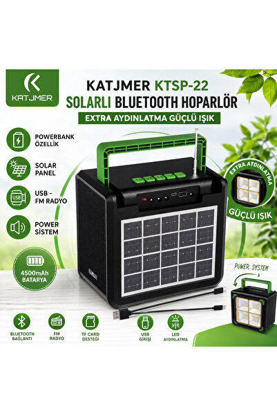 KATJMER SPEAKER KAMP IŞIK P.BANK SET