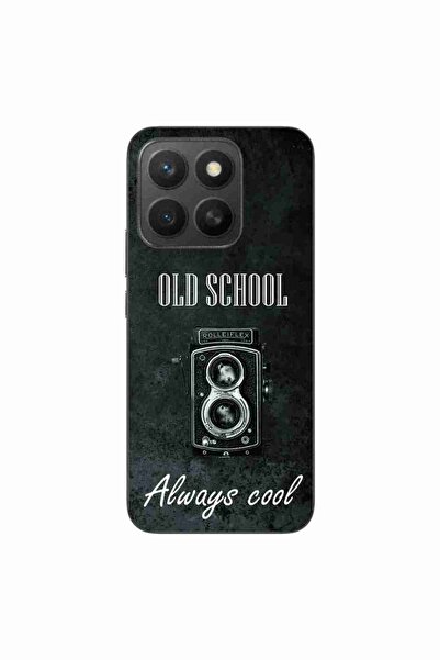 OEM Husa compatibila cu Honor X8c Silicon Gel Tpu Model Retro Camera