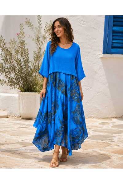 Butik Şans Women's Asymmetrical Cut Italian Double Suit